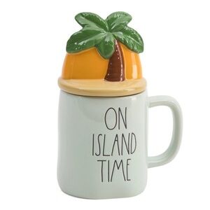Last 1 • RAE DUNN • “On Island Time” Mug Set